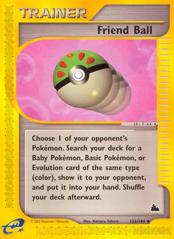 Carte Pokémon Friend Ball #126 — Skyridge
