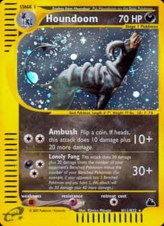Carte Pokémon Houndoom #H11 — Skyridge
