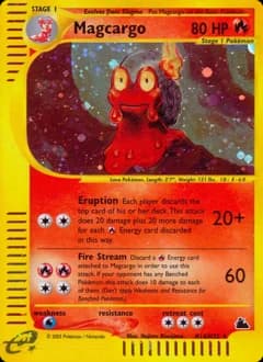 Carte Pokémon Magcargo #H16 — Skyridge