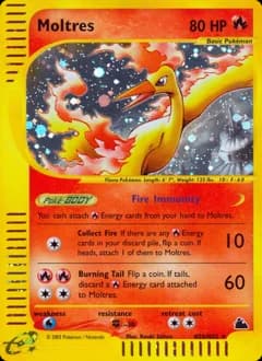 Carte Pokémon Moltres #H20 — Skyridge
