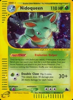 Carte Pokémon Nidoqueen #H21 — Skyridge