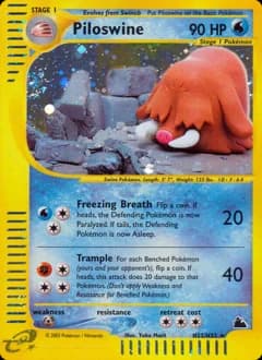 Carte Pokémon Piloswine #H22 — Skyridge