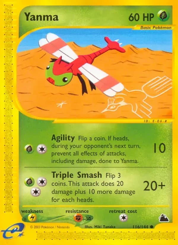 Carte Pokémon Yanma #116 — Skyridge