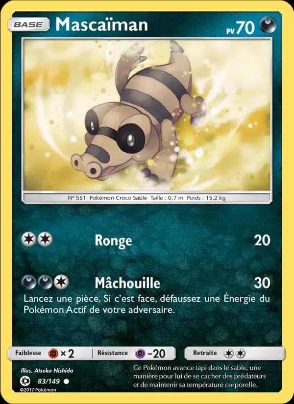 Carte Pokémon Mascaïman #83 — Soleil et Lune