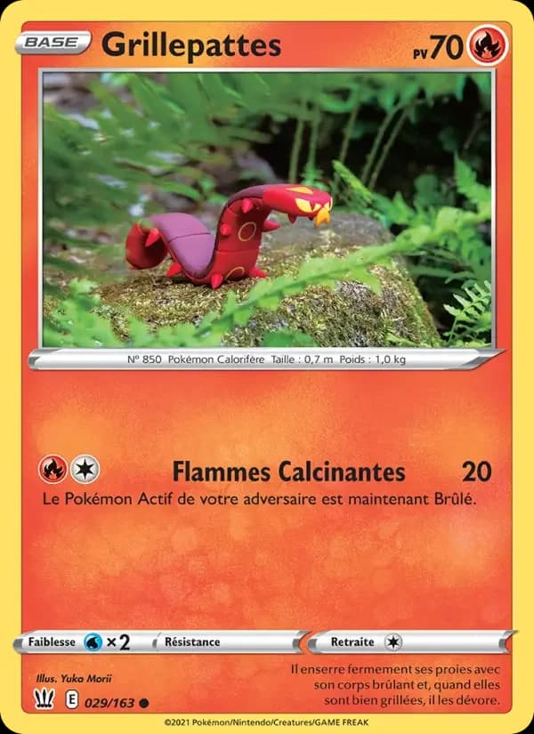Carte Pokémon Grillepattes #29 — Styles de Combat