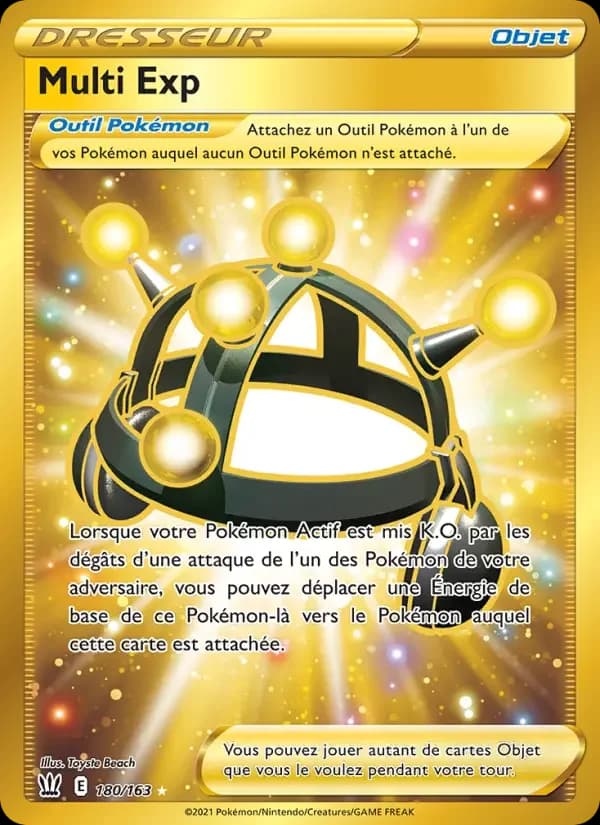 Carte Pokémon Multi Exp #180 — Styles de Combat