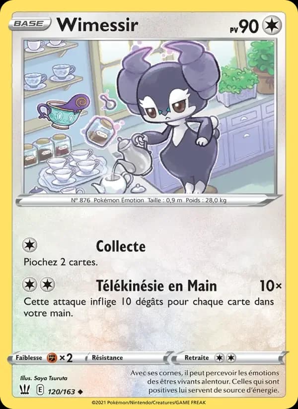 Carte Pokémon Wimessir #120 — Styles de Combat