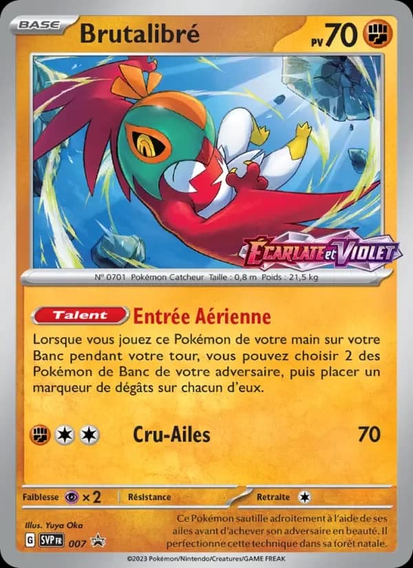 Carte Pokémon Brutalibré #7 — Promos Écarlate et Violet