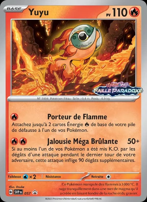 Carte Pokémon Yuyu #57 — Promos Écarlate et Violet