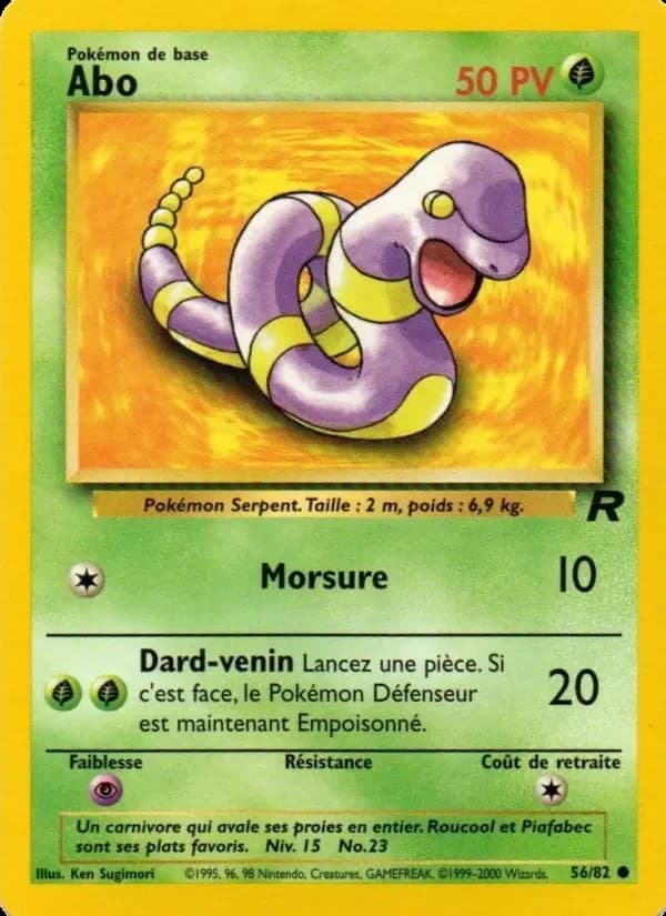Carte Pokémon Abo #56 — Team Rocket