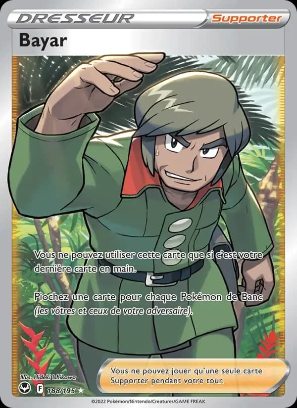 Carte Pokémon Bayar #188 — Tempête Argentée