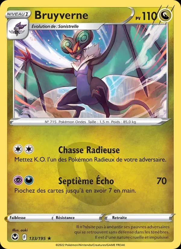 Carte Pokémon Bruyverne #133 — Tempête Argentée