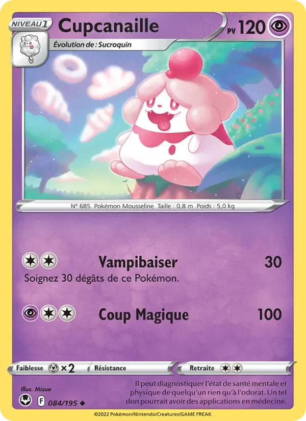 Carte Pokémon Cupcanaille #084 — Tempête Argentée