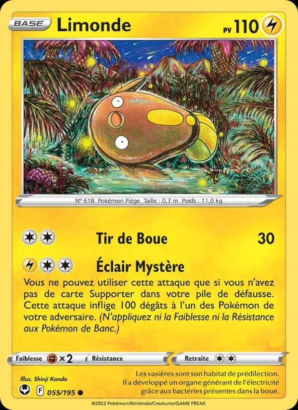 Carte Pokémon Limonde #055 — Tempête Argentée