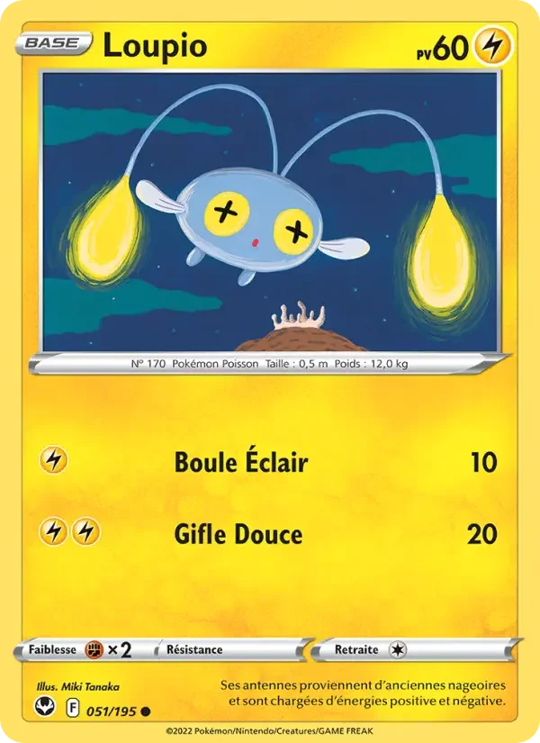 Carte Pokémon Loupio #051 — Tempête Argentée
