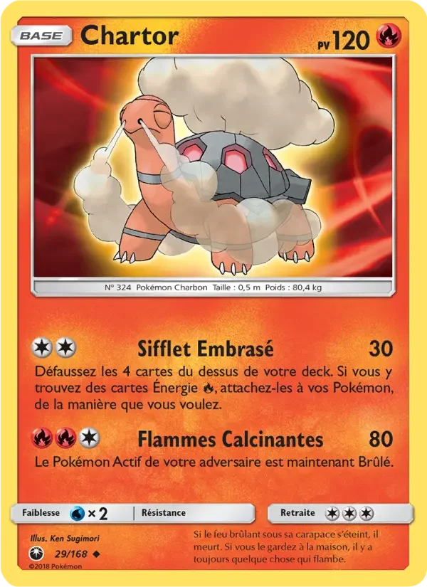Carte Pokémon Chartor #29 — Tempête Céleste