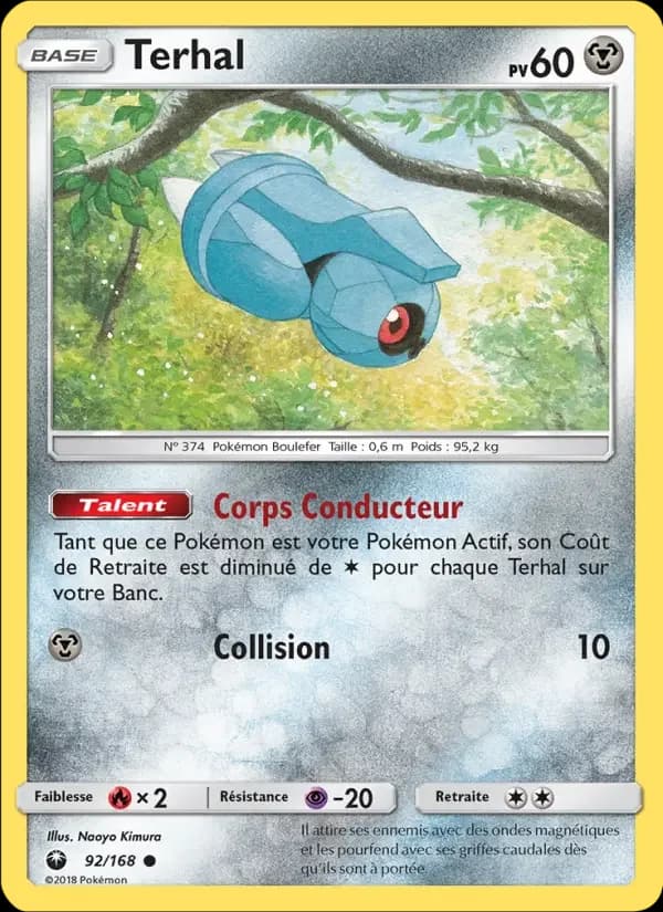 Carte Pokémon Terhal #92 — Tempête Céleste