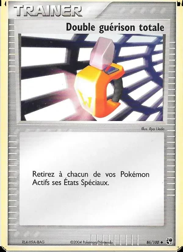 Carte Pokémon Double guérison totale #86 — Tempête de Sable