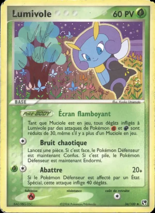 Carte Pokémon Lumivole #38 — Tempête de Sable