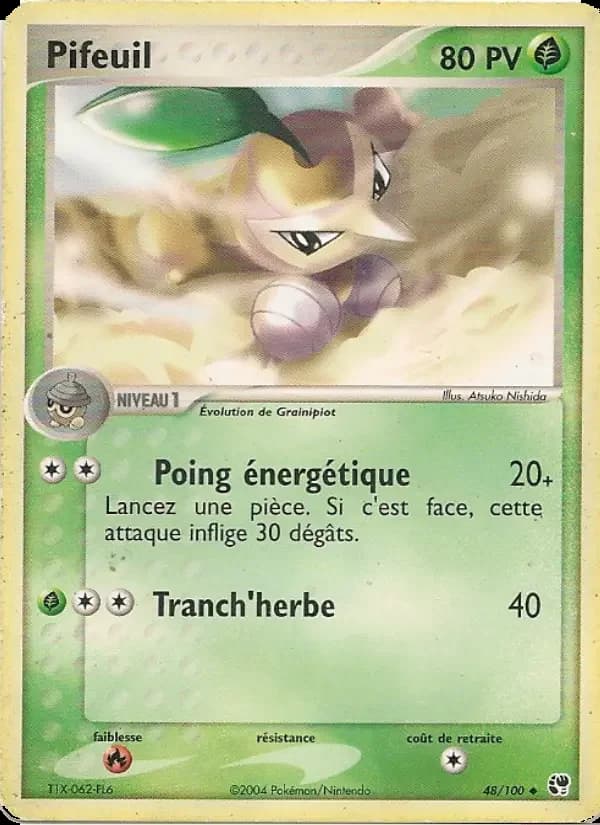 Carte Pokémon Pifeuil #48 — Tempête de Sable