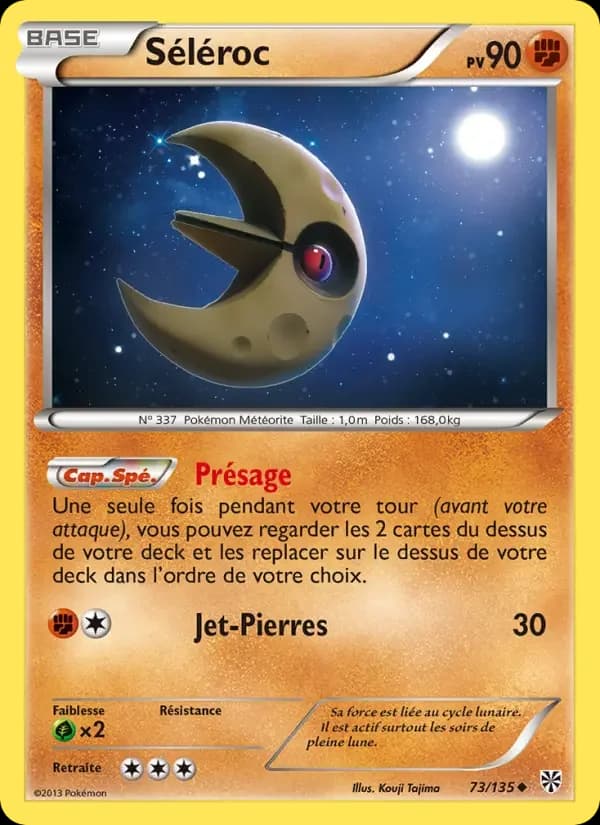 Carte Pokémon Séléroc #73 — Tempête Plasma