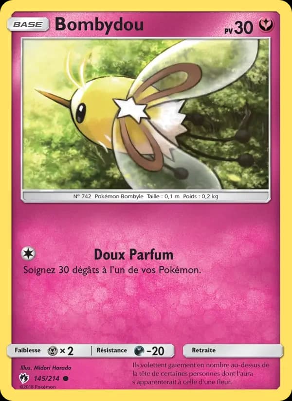 Carte Pokémon Bombydou #145 — Tonnerre Perdu