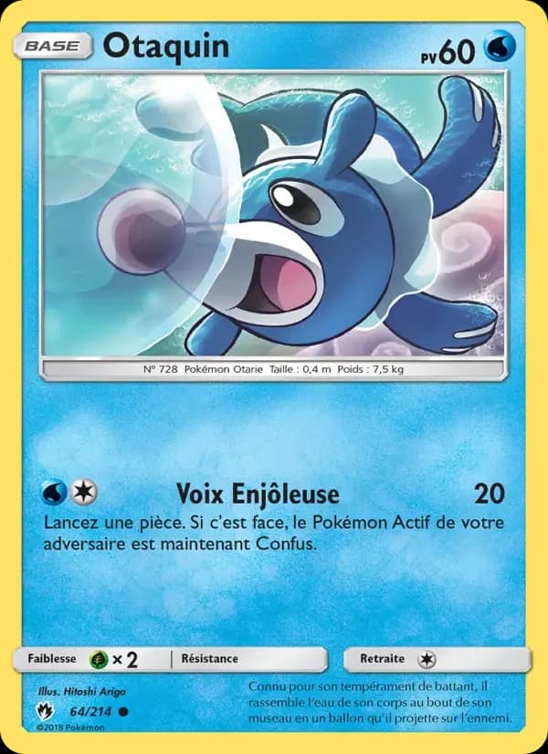 Carte Pokémon Otaquin #64 — Tonnerre Perdu