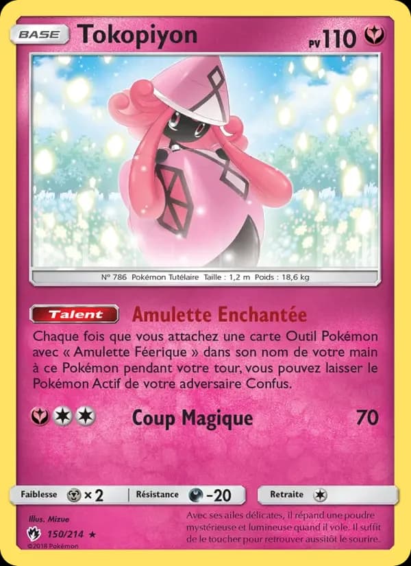 Carte Pokémon Tokopiyon #150 — Tonnerre Perdu
