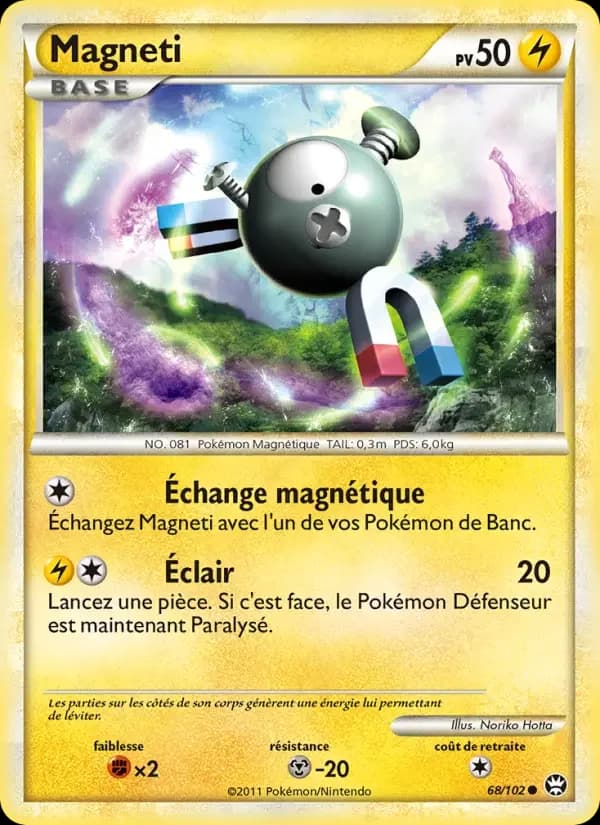 Carte Pokémon Magneti #68 — Triomphe