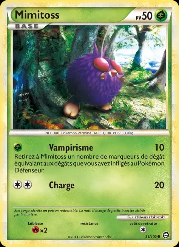 Carte Pokémon Mimitoss #81 — Triomphe