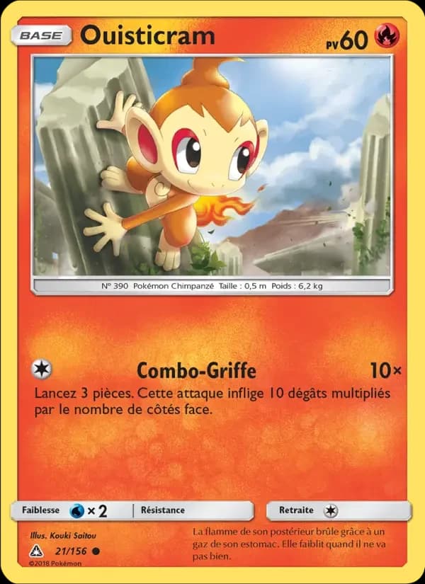 Carte Pokémon Ouisticram #21 — Ultra-Prisme