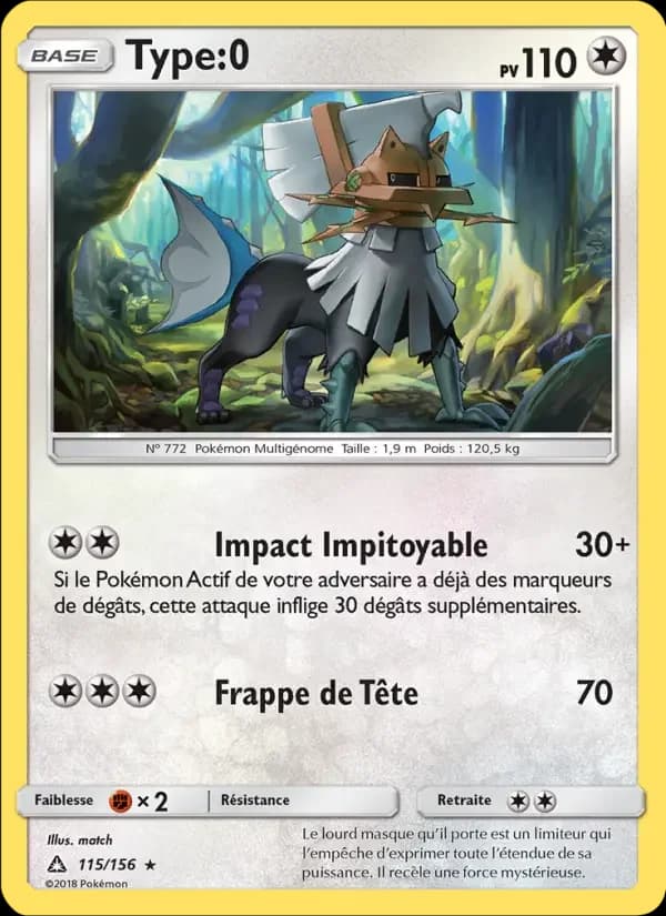 Carte Pokémon Type:0 #115 — Ultra-Prisme