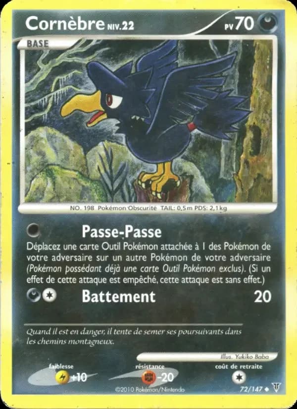 Carte Pokémon Cornèbre #72 — Vainqueurs Suprêmes
