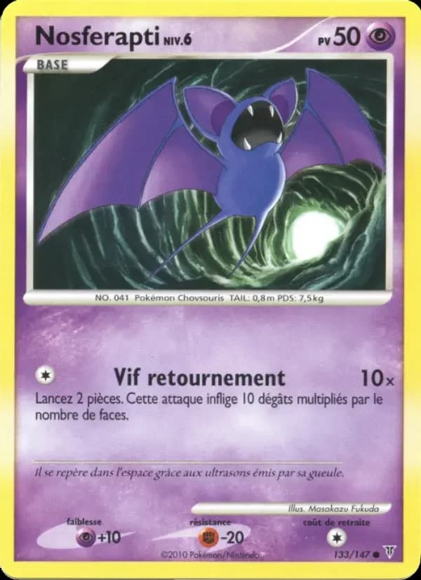 Carte Pokémon Nosferapti #133 — Vainqueurs Suprêmes