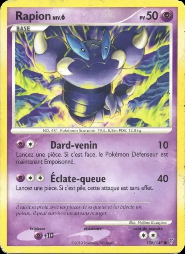 Carte Pokémon Rapion #128 — Vainqueurs Suprêmes