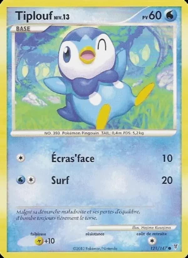 Carte Pokémon Tiplouf #121 — Vainqueurs Suprêmes
