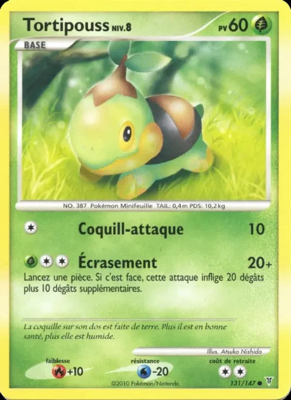 Carte Pokémon Tortipouss #131 — Vainqueurs Suprêmes