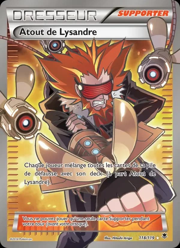 Carte Pokémon Atout de Lysandre #118 — Vigueur Spectrale