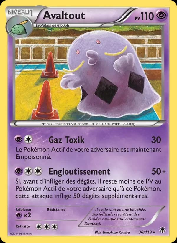 Carte Pokémon Avaltout #38 — Vigueur Spectrale