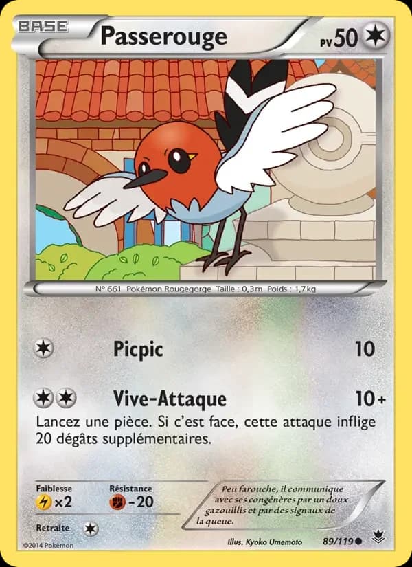Carte Pokémon Passerouge #89 — Vigueur Spectrale