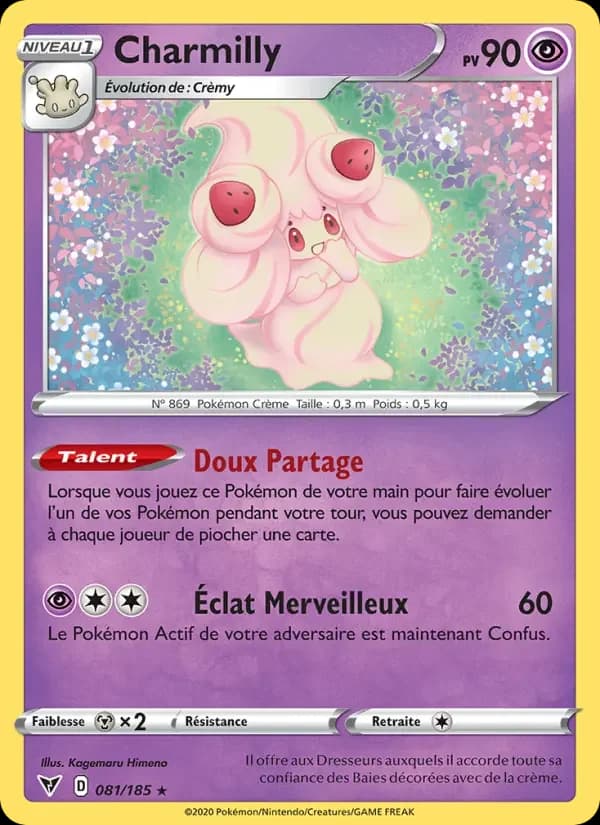 Carte Pokémon Charmilly #81 — Voltage Éclatant
