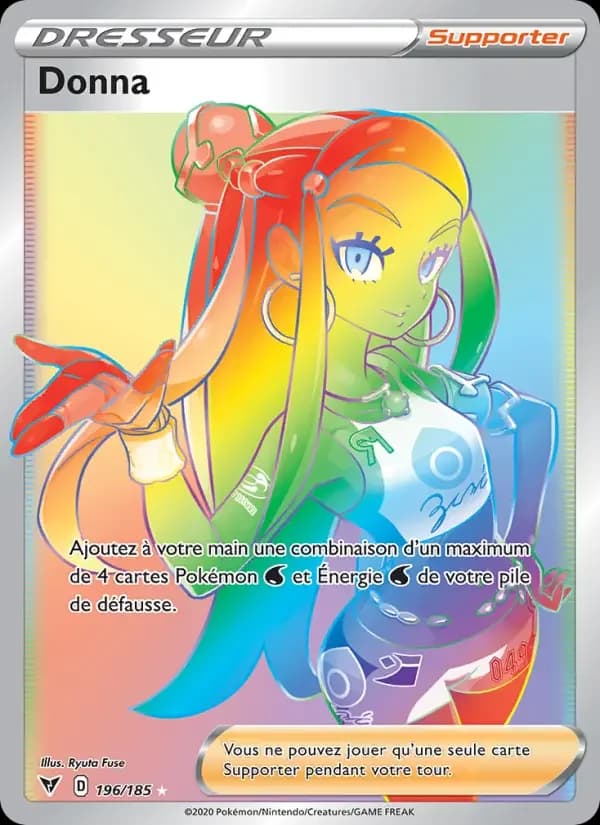 Carte Pokémon Donna #196 — Voltage Éclatant