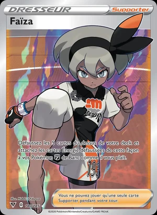 Carte Pokémon Faïza #180 — Voltage Éclatant