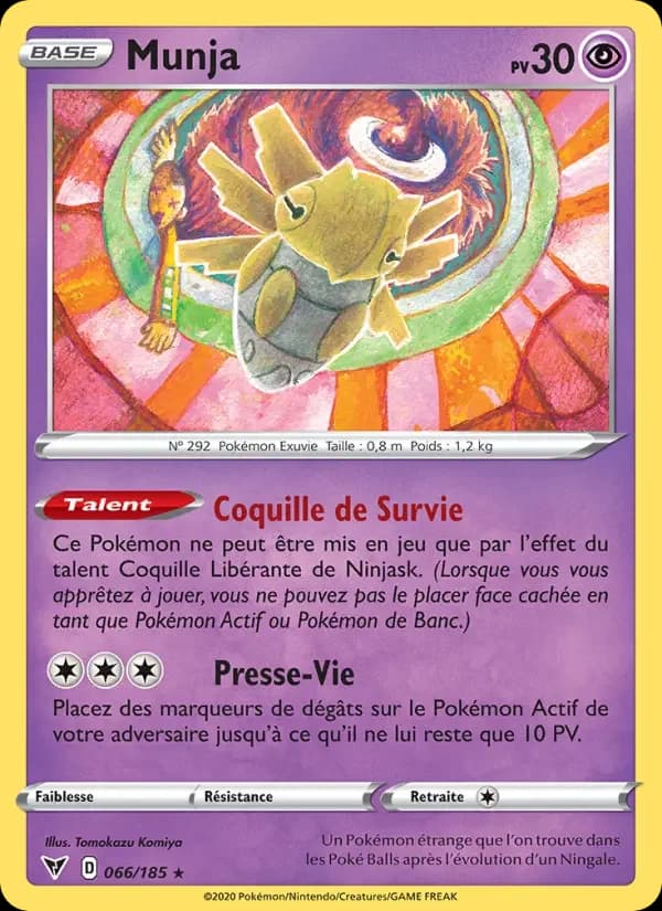Carte Pokémon Munja #66 — Voltage Éclatant