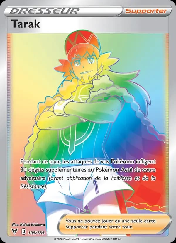 Carte Pokémon Tarak #195 — Voltage Éclatant