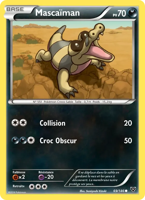 Carte Pokémon Mascaïman #69 — XY
