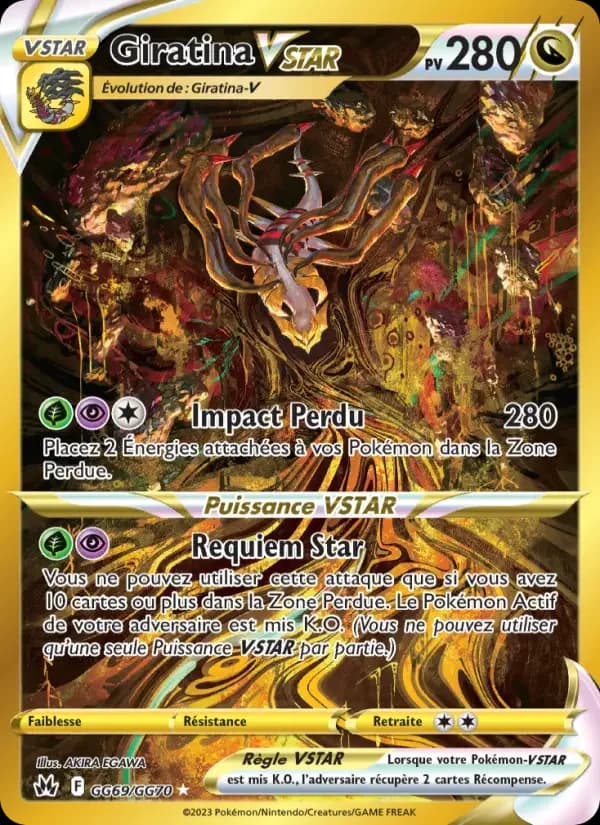 Carte Pokémon Giratina VSTAR #GG69 — Zénith Suprême