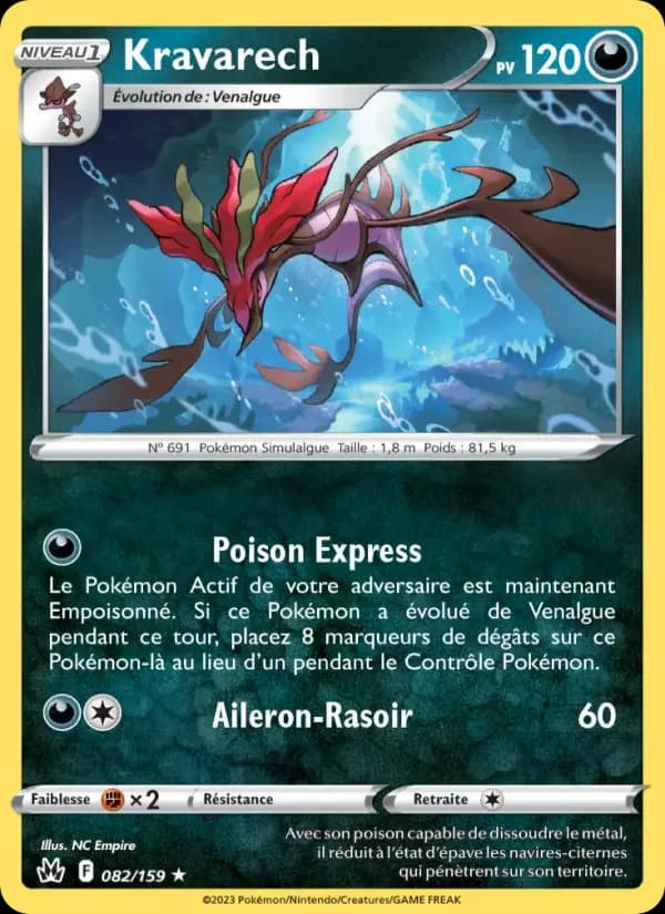 Carte Pokémon Kravarech #082 — Zénith Suprême