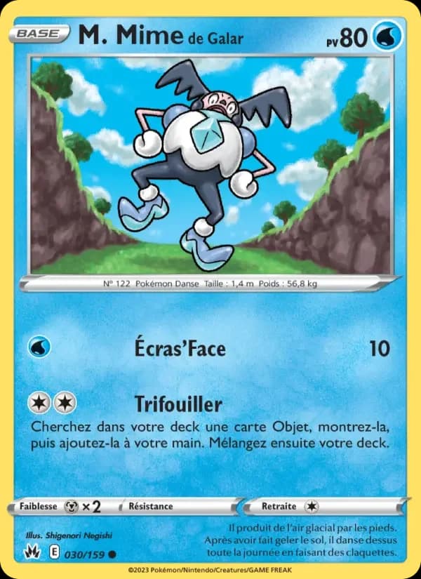Carte Pokémon M. Mime de Galar #030 — Zénith Suprême