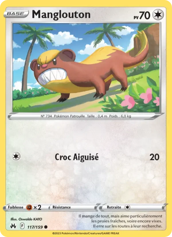 Carte Pokémon Manglouton #117 — Zénith Suprême